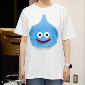 Graniph x Dragon Quest T-shirt Slime Pocketable - excellent condition